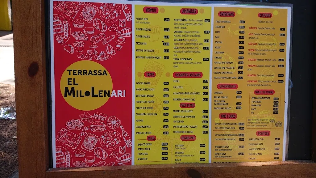 Menu_Bar Terrassa Mil·lenari_Sant Just Desvern_image_3