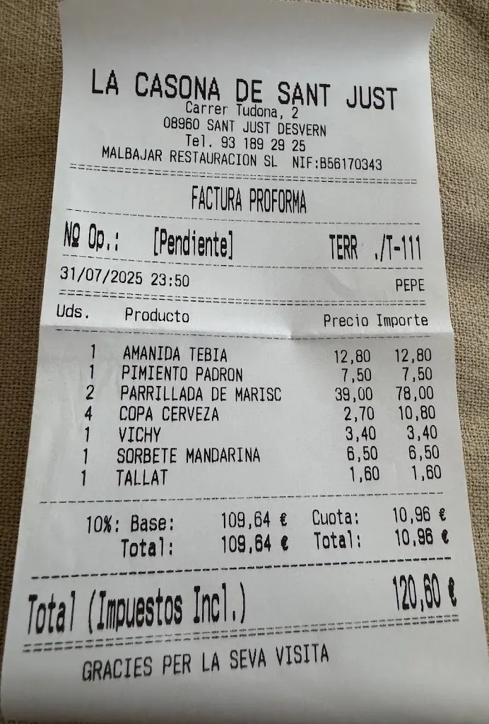 Marta Martinez Perez_La casona de sant just_Sant Just Desvern_Bewertung