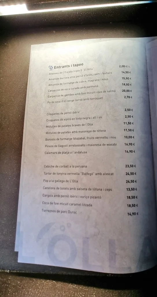 Menu_L'Olla Restaurant_Sant Feliu de Llobregat_image_4
