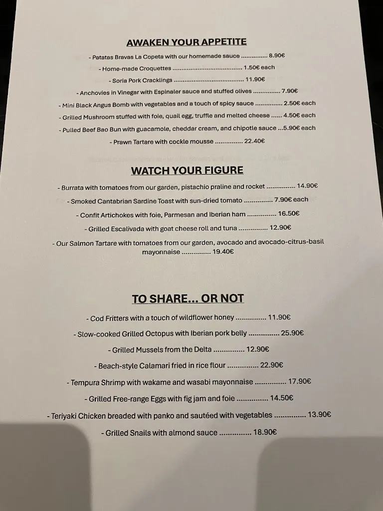 Menu_La Copeta Sant Feliu de Llobregat_Sant Feliu de Llobregat_image_2