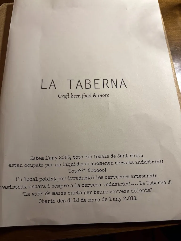 Menu_La Taberna - Sant Feliu_Sant Feliu de Llobregat_image_2