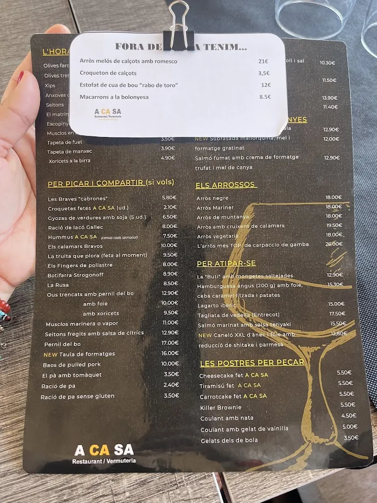 Menu_Restaurant A CASA_Sant Feliu de Llobregat_image_2