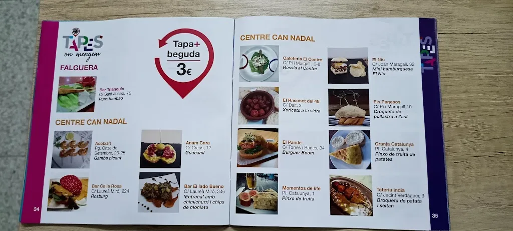 Menu_Ca La Rosa_Sant Feliu de Llobregat_immagine_3