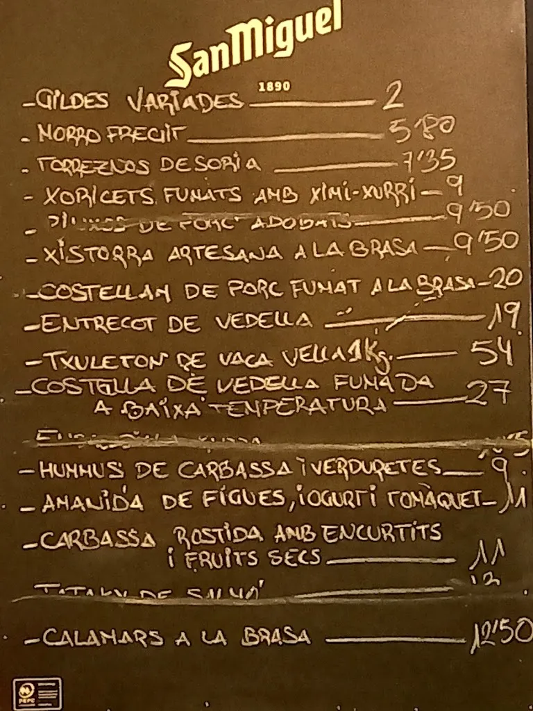 Menu_El Parlament_Sant Feliu de Llobregat_image_2