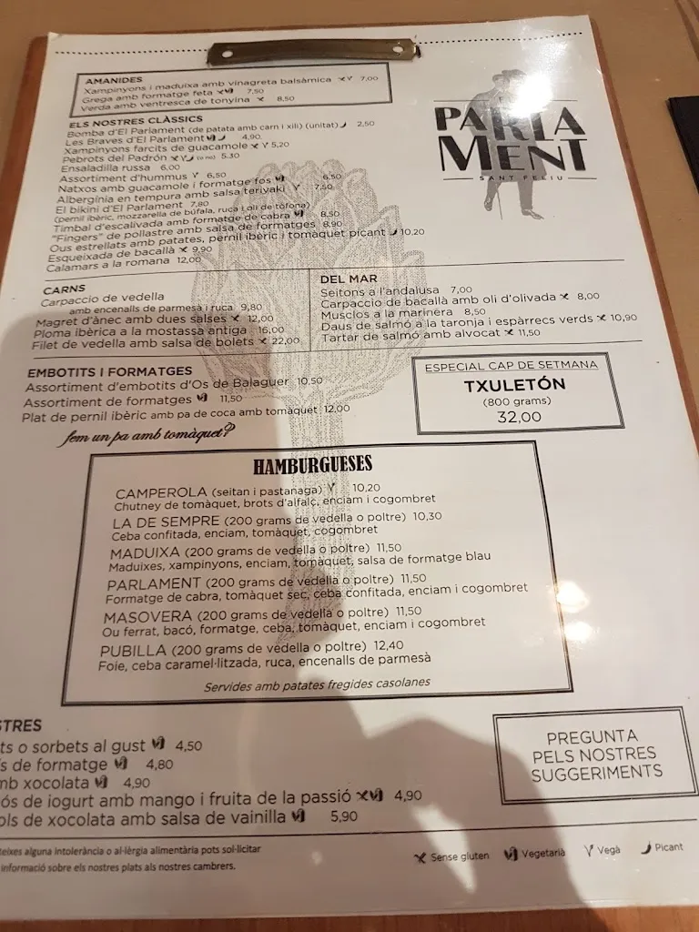 Menu_El Parlament_Sant Feliu de Llobregat_image_4
