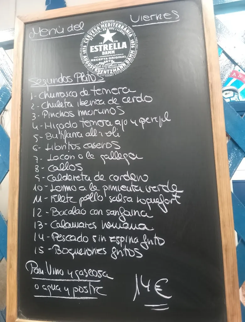 Menu_Bar Restaurant Cuenca_Sant Feliu de Llobregat_image_1