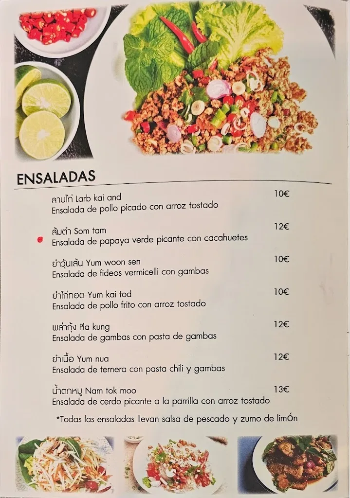 Menü_Restaurant Thai Pinto_Sant Feliu de Llobregat_Bild_4