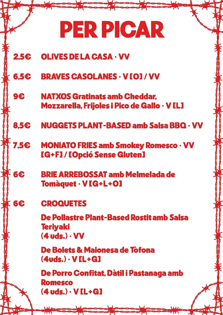 Menu_Els Pagesos Music Bar_Sant Feliu de Llobregat_image_2