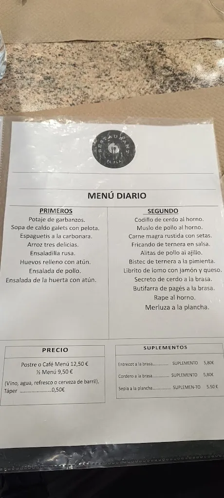 Menu_Restaurant El Pla_Sant Feliu de Llobregat_image_3