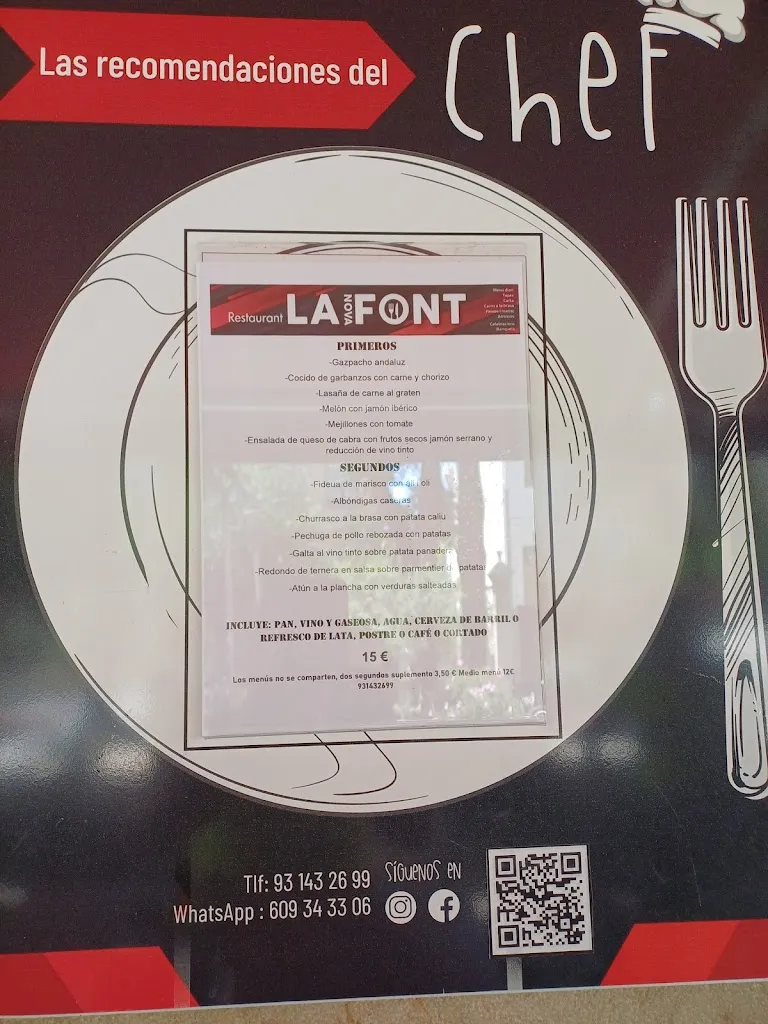 Menu_La Nova Font_Sant Feliu de Llobregat_image_1