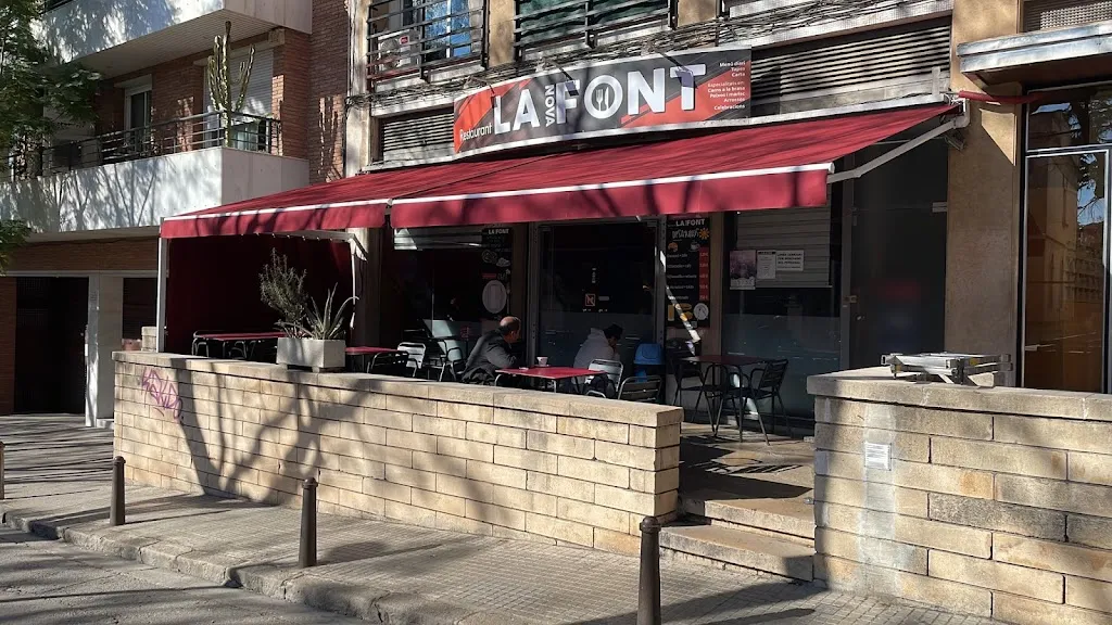La Nova Font restaurant in Sant Feliu de Llobregat