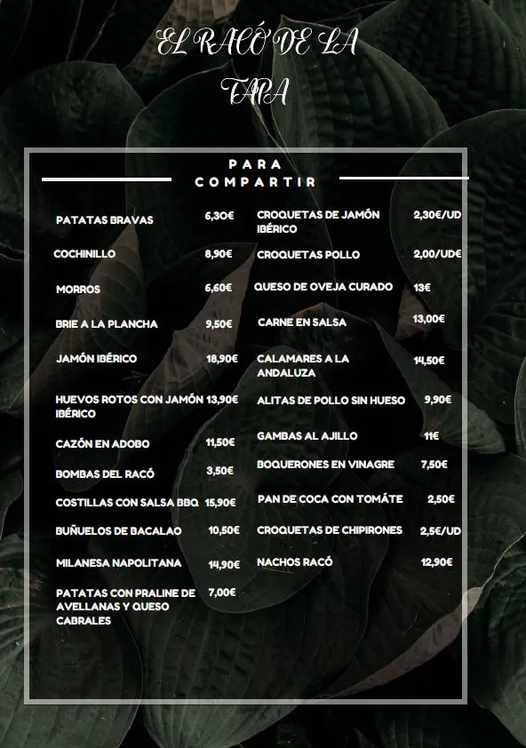 Racó de la tapa_Sant Feliu de Llobregat_menu_image_1