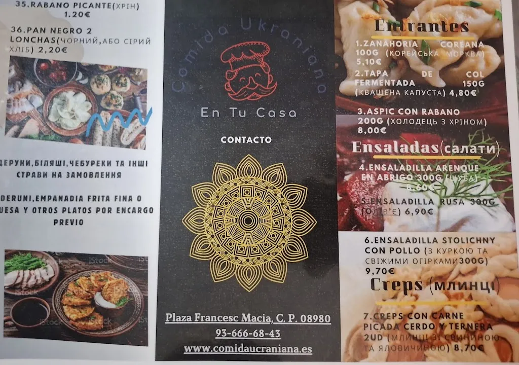 Menü_Comida Ucraniana_Sant Feliu de Llobregat_Bild_4