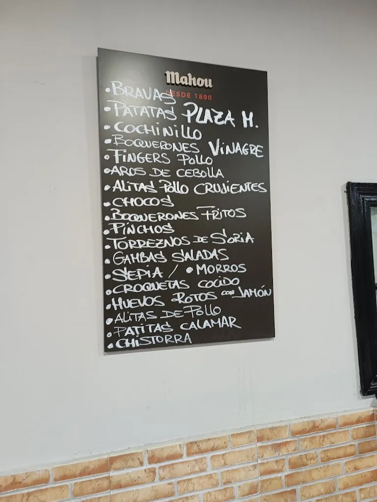 Menu_Bar Plaça Major_Sant Feliu de Llobregat_image_1