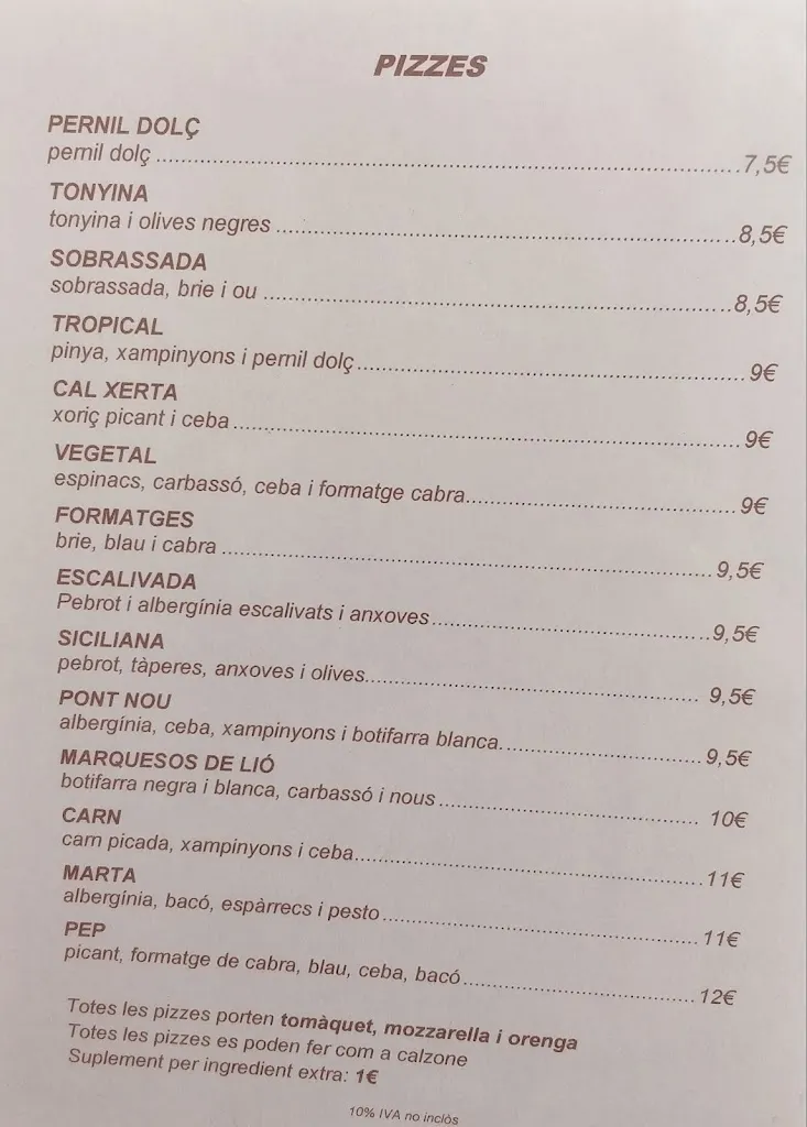 Menu_Restaurant Clos d'en Pep_Sant Pere de Riudebitlles_image_4