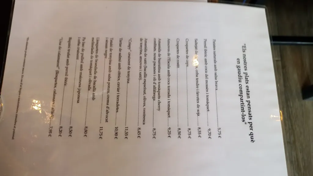Menu_Cal Nan_Sant Pere de Torelló_image_3