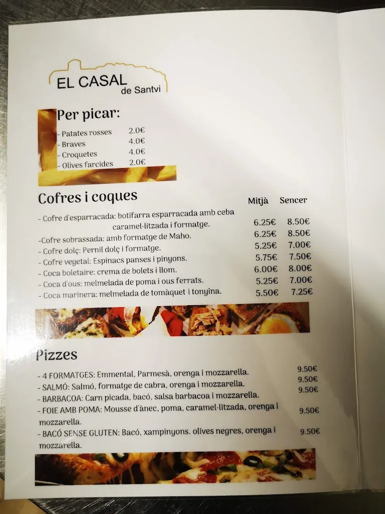 Menu_El Casal De Santvi_Sant Pere de Torelló_image_1