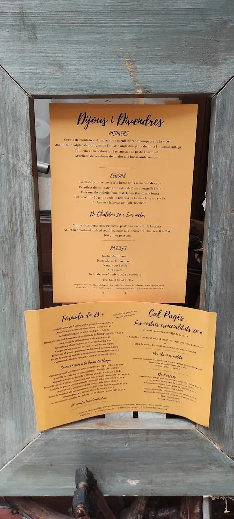 Menu_Cal Pagès_Sant Pere de Torelló_image_4