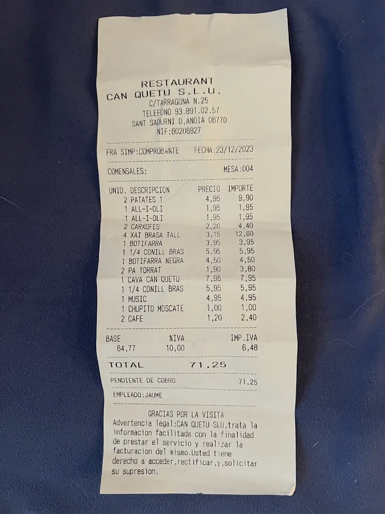 SPQR56_Restaurant Can Quetu_Sant Sadurní dAnoia_recensione