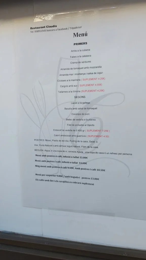Menu_Restaurant Clàudia_Sant Sadurní dAnoia_image_4