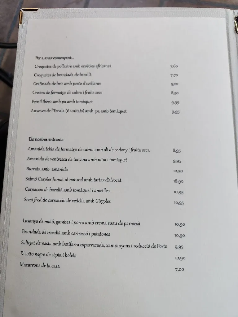 Menu_Restaurant La Bisaura_Sant Quirze de Besora_image_4