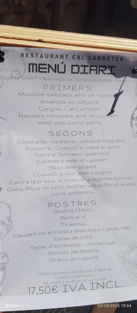 ENRIQUE PASCUAL_Restaurant Cal Carreter_Sant Sadurní dOsormort_review