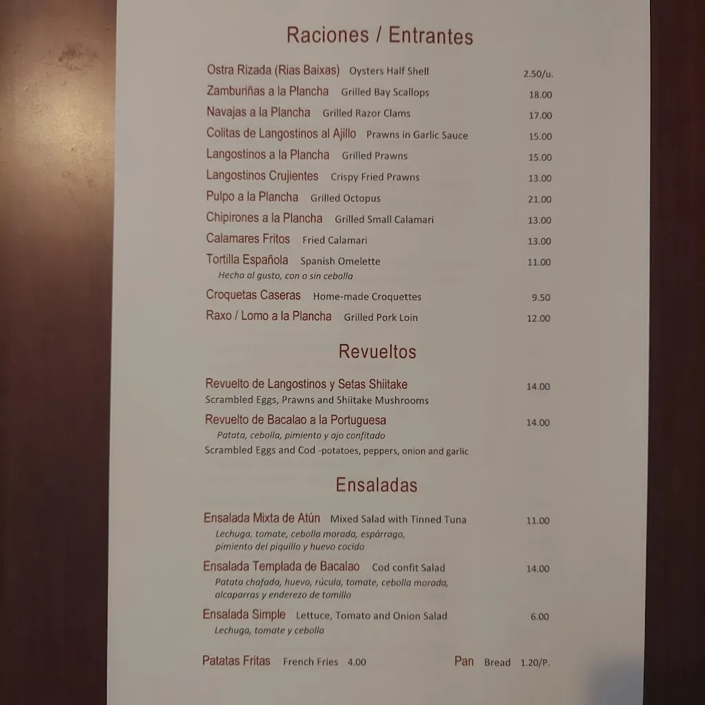 Menu_restaurante xoubiña_Porto do Son_image_2