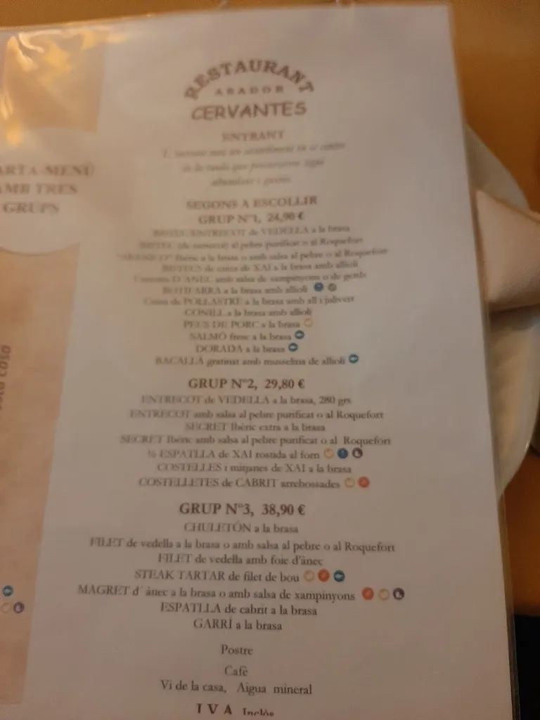 Menu_Asador Cervantes_Sant Pere de Ribes_immagine_4
