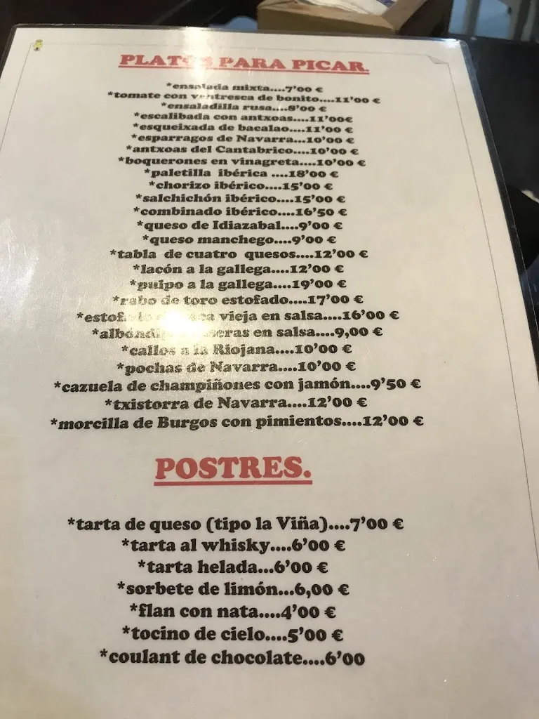 Menu_Restaurante gure txoko_Sant Pere de Ribes_immagine_2