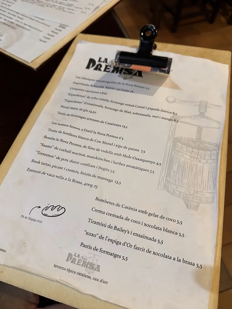 Menu_Taverna la Nova Premsa_Sant Pere de Ribes_image_4