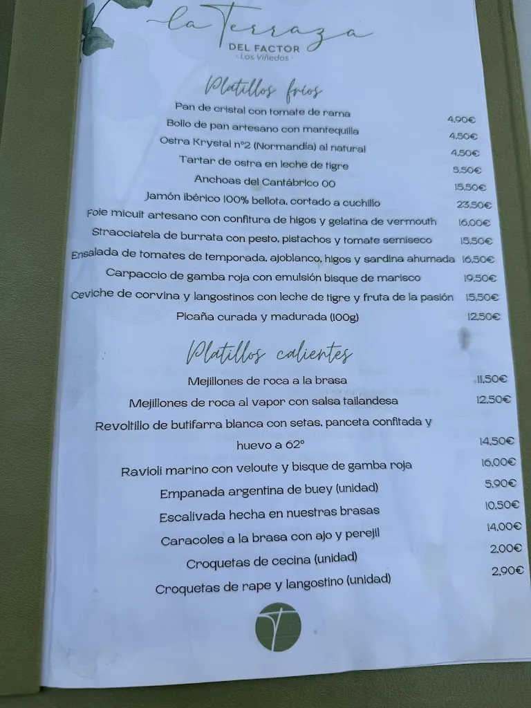 Menu_La Terraza del Factor_Sant Pere de Ribes_image_3