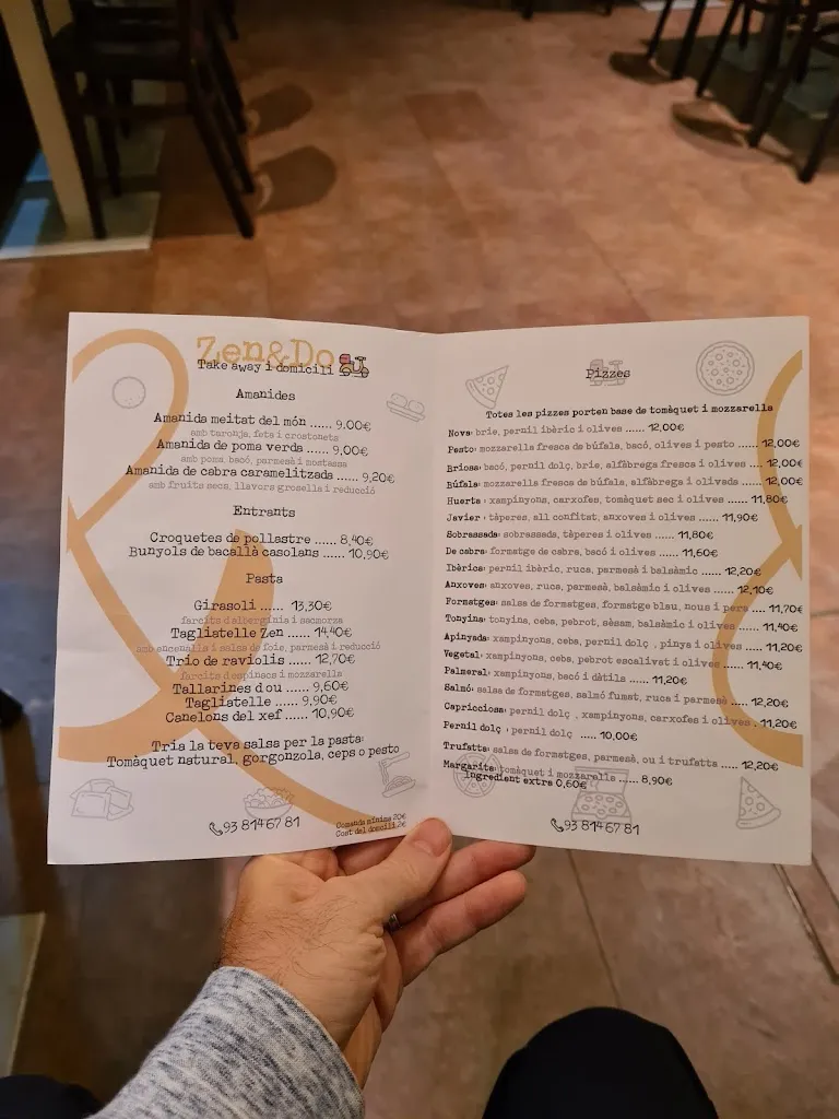 Menu_Zen&Do Pizzeria Restaurant_Sant Pere de Ribes_image_4