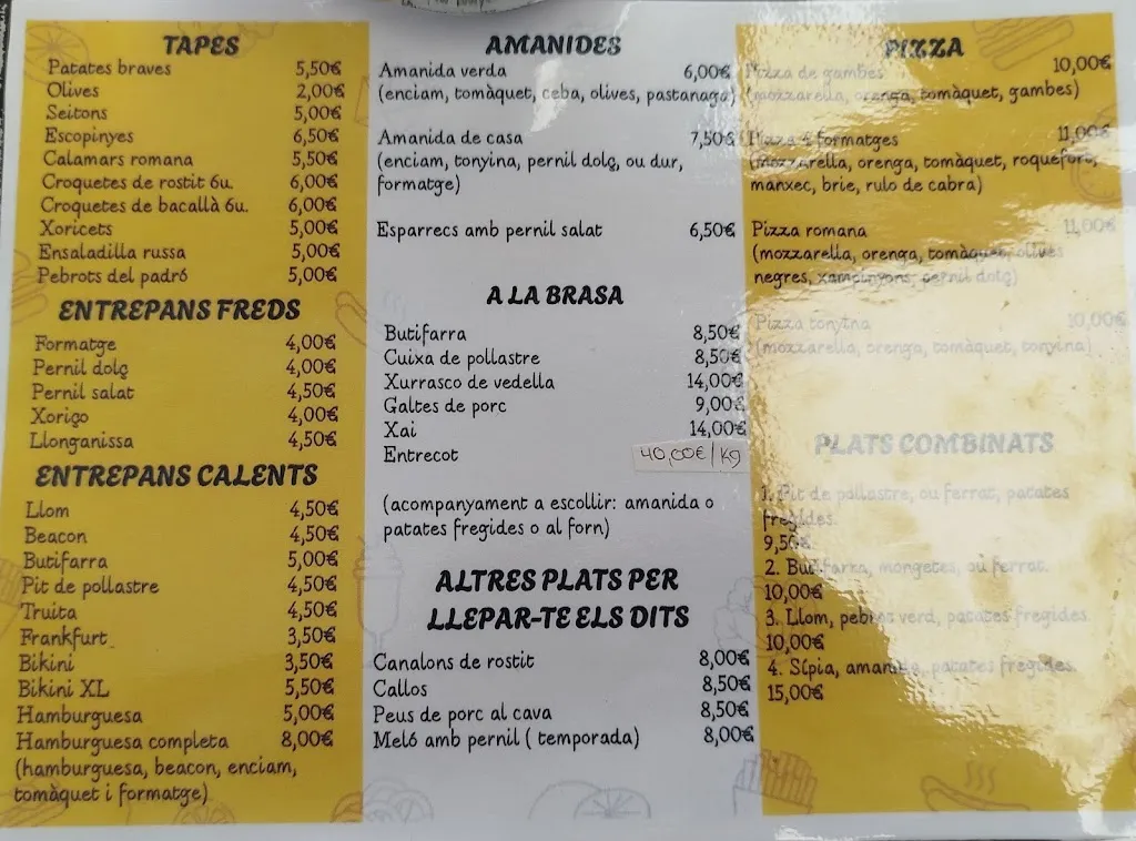 Menu_L'Onada Bar Restaurant_Santa Eugènia de Berga_image_1