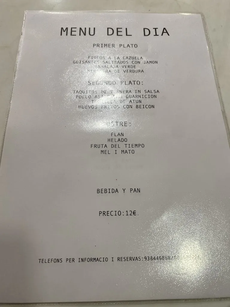 Menu_La Bimba_Santa Eulàlia de Ronçana_image_2