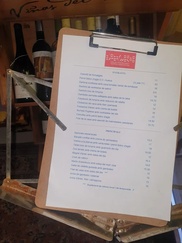 Menu_L'Olla dels Experiments_Sant Vicenç de Torelló_image_1