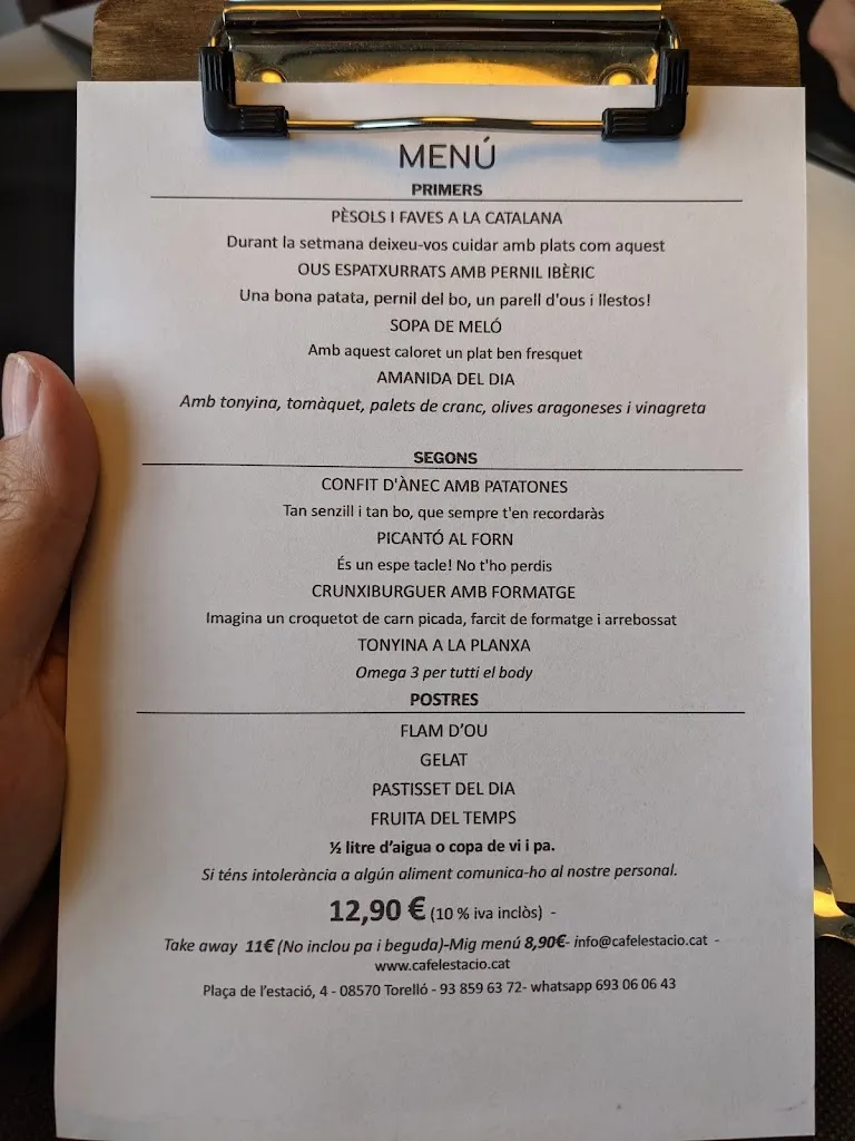 Menu_CAFÈ L'ESTACIÓ_Sant Vicenç de Torelló_image_1