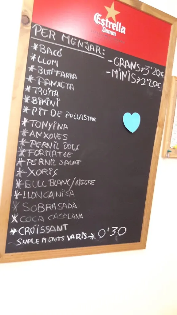 Menu_Casal D'Avis de Sant Vicenç de Torelló_Sant Vicenç de Torelló_image_1