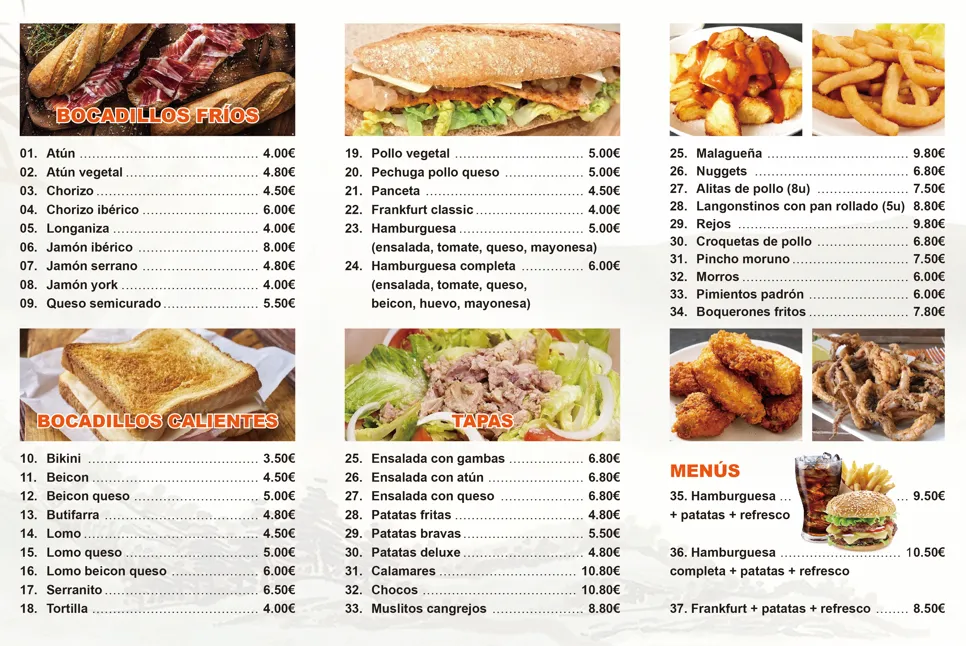 Menu_La Cabanya Cafeteria/ Restaurant_Sant Vicenç de Torelló_immagine_2