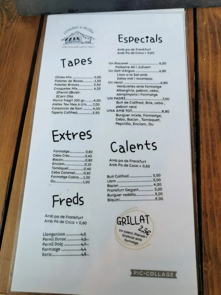 Menu_EL RACONET de BESORA_Santa Maria de Besora_image_2