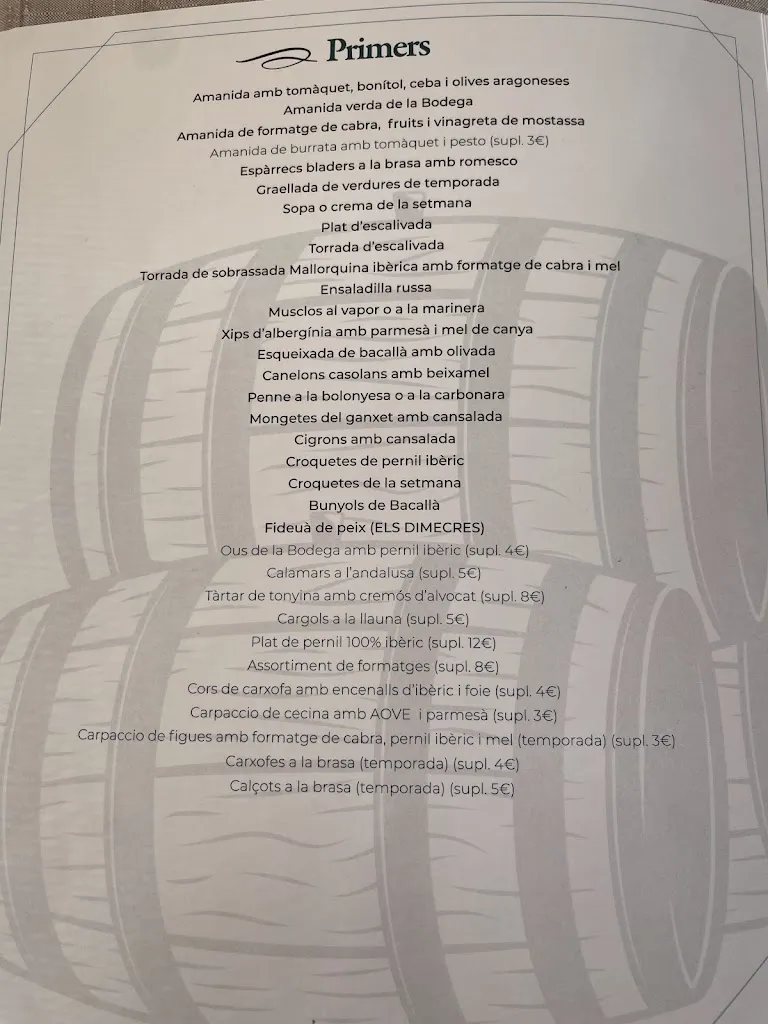 Menu_La Bodega_Sant Quirze del Vallès_image_2