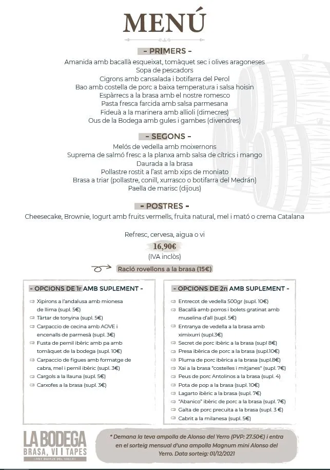 Menu_La Bodega_Sant Quirze del Vallès_image_3