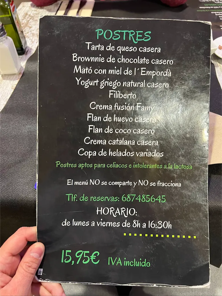 Menu_Restaurant Famy_Sant Quirze del Vallès_image_2