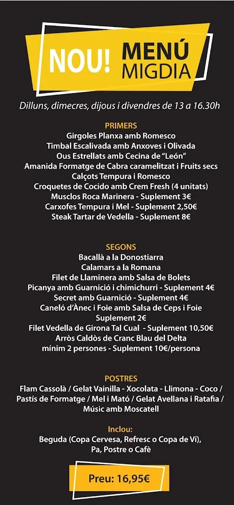 Menu_La Bodegueta_Sant Quirze del Vallès_image_1
