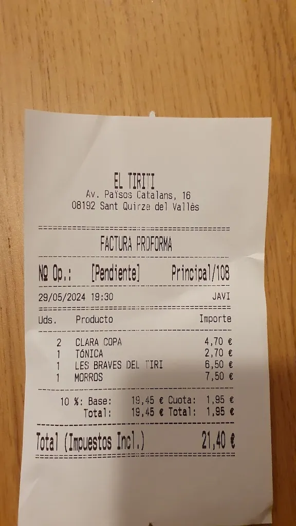 Pia Diaz_El Tiriti_Sant Quirze del Vallès_review