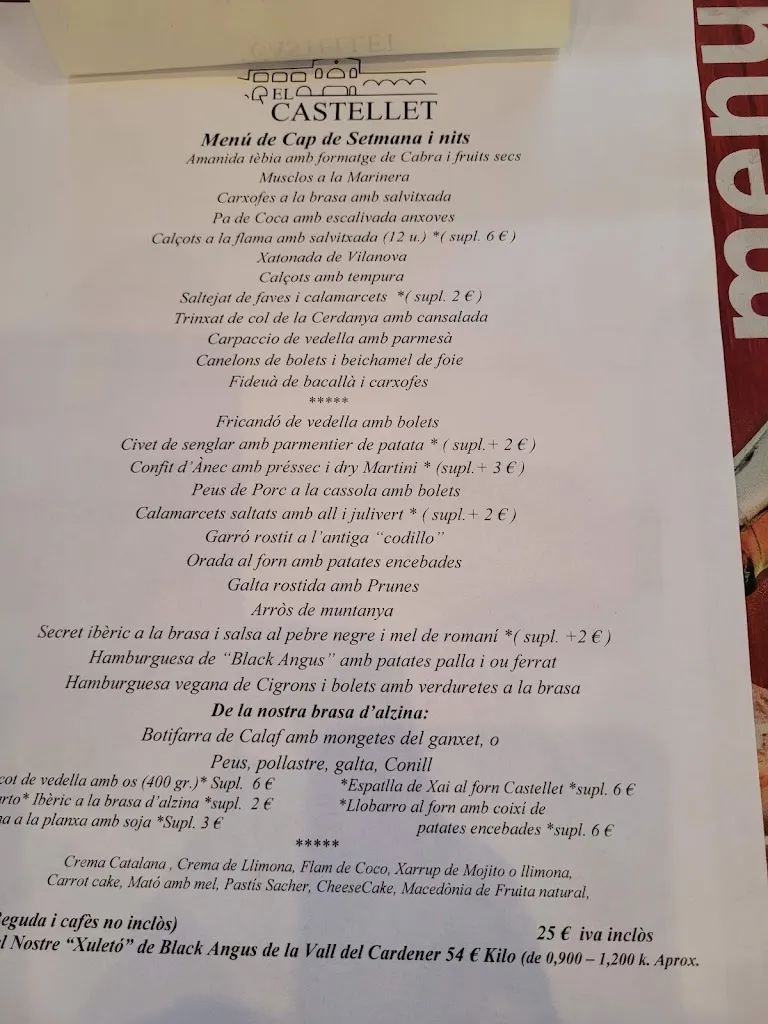 Menu_El Castellet_Sant Quirze del Vallès_immagine_3