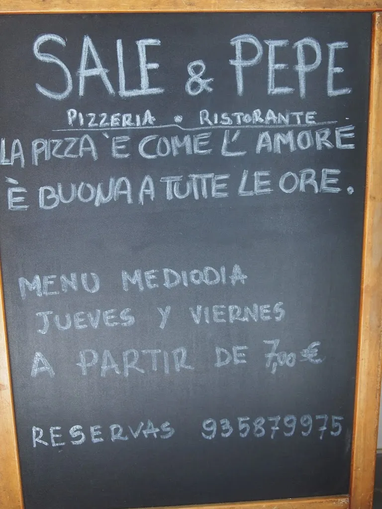 Menu_Pizzeria Sale e Pepe_Sant Quirze del Vallès_image_1
