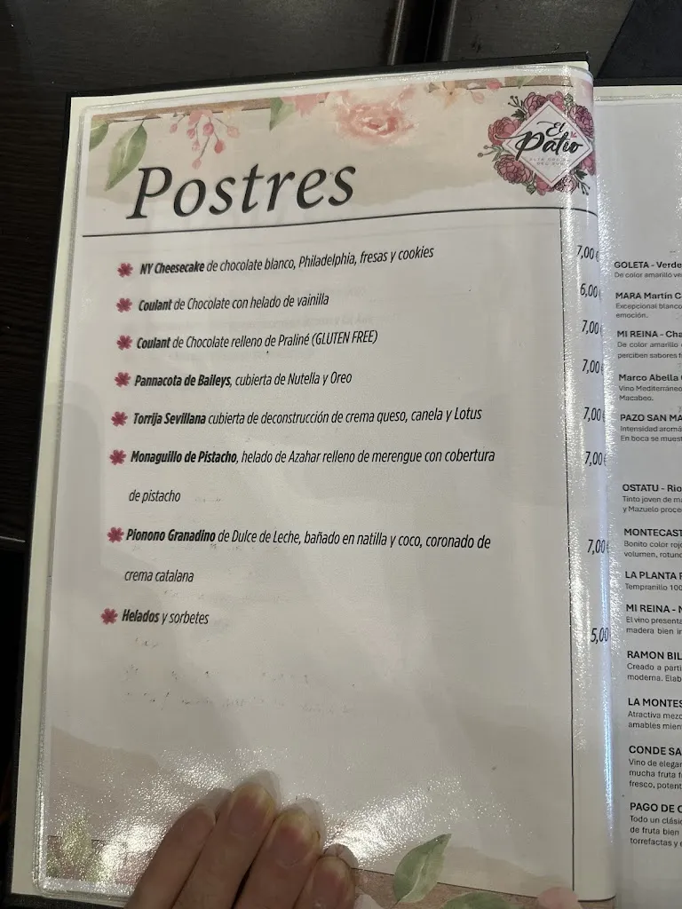 Menu_Restaurante EL PATIO_Sant Quirze del Vallès_immagine_4