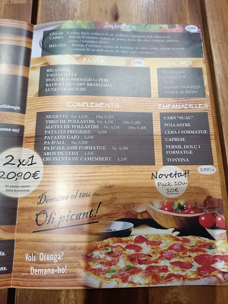 Menu_Restaurant Tutto Pizza Sant Quirze_Sant Quirze del Vallès_image_4