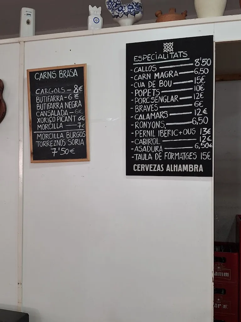 Menu_BAR RESTAURANT HERMANOS BRAVO S.L._Sant Quirze del Vallès_immagine_1