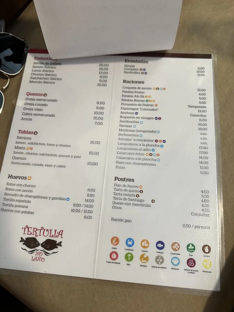 Menu_Tertulia no laño_Pobra do Caramiñal A_immagine_2